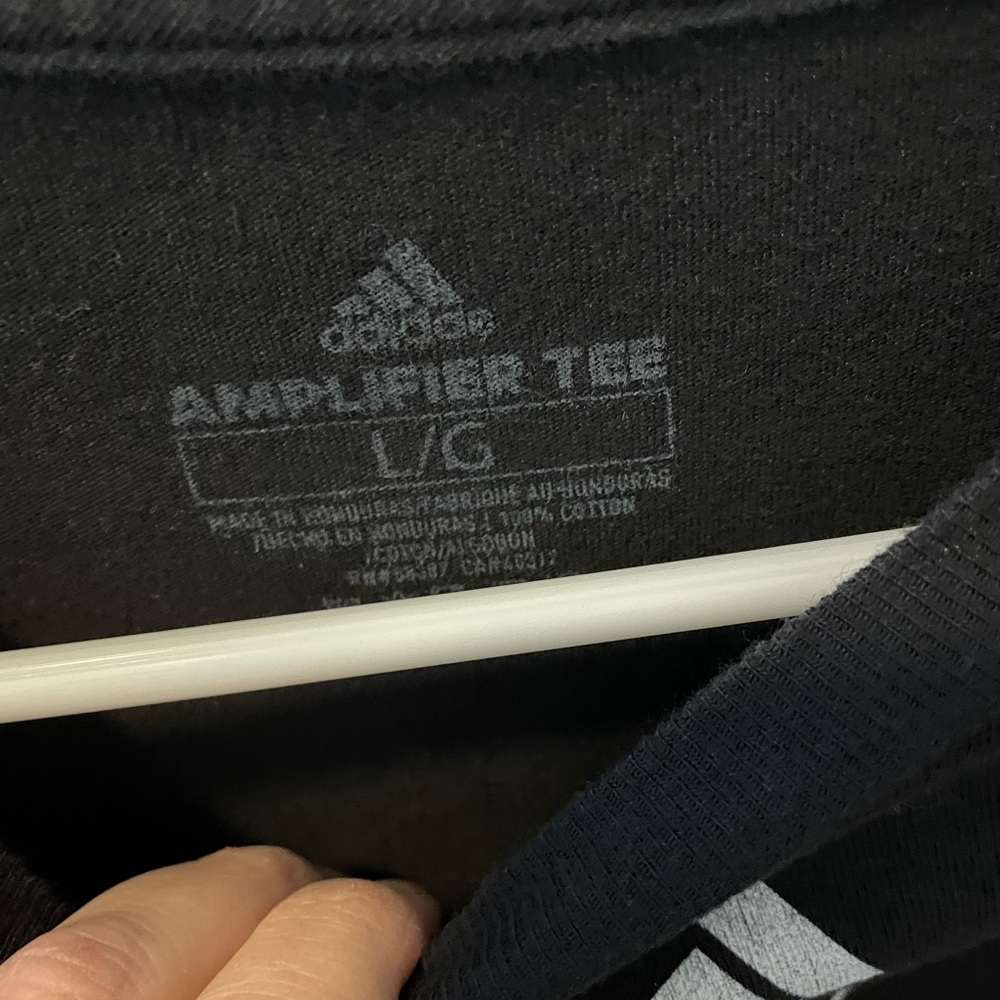 Adidas Amplifier Tee Black - Picture 2 of 3